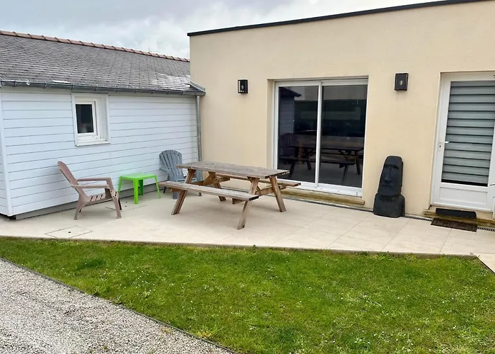 L\'Ostrea, Maison Avec Jardin A 200M De La Mer-Wifi